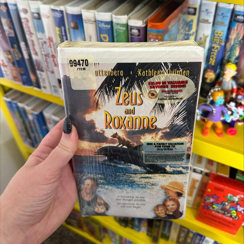 ZEUS AND ROXANNE‎ (SEALED) VHS